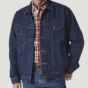 NWOT Men’s Wrangler Jean Jacket size L